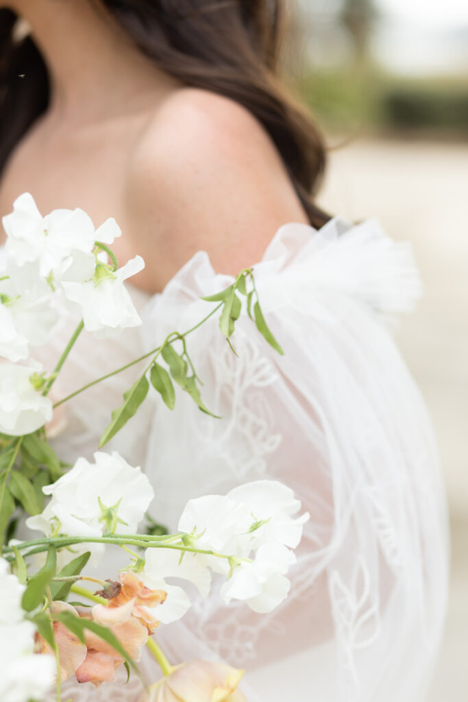 Spring bridal image at Lowndes Grove